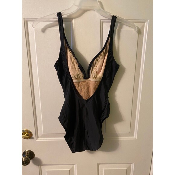 50’s inspired swimsuit black size large - Picture 5 of 7